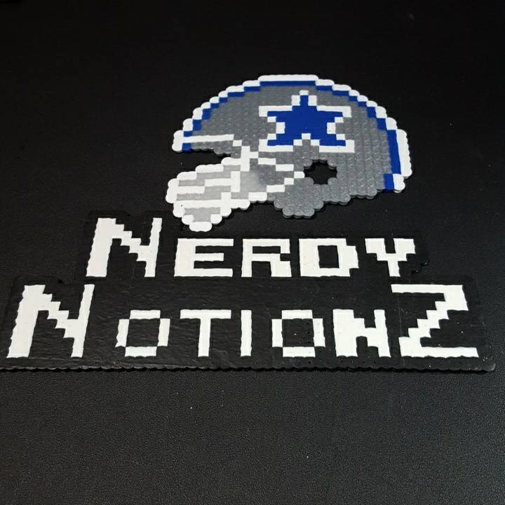 Cowboys helmet perler