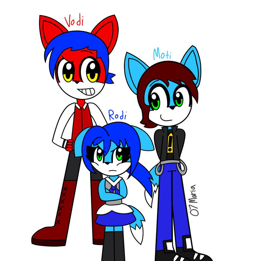 Rodi and her brothers by 07Maria on DeviantArt