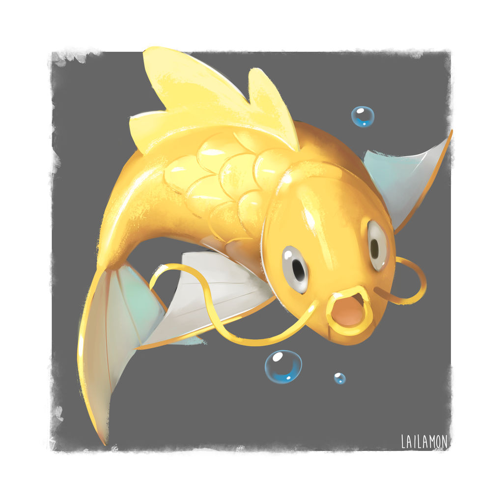 Magikarp Goldfish Magikarp by Lailamon on DeviantArt