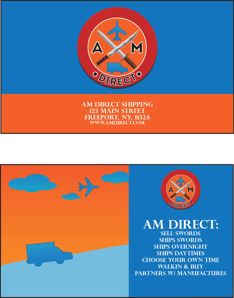 Am Direct Amdirect Business Card by de-reeves on DeviantArt