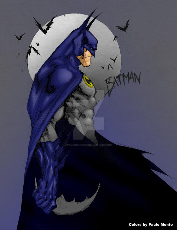 Batman Reverse Colors Batman - Colors by pauloskinner on DeviantArt