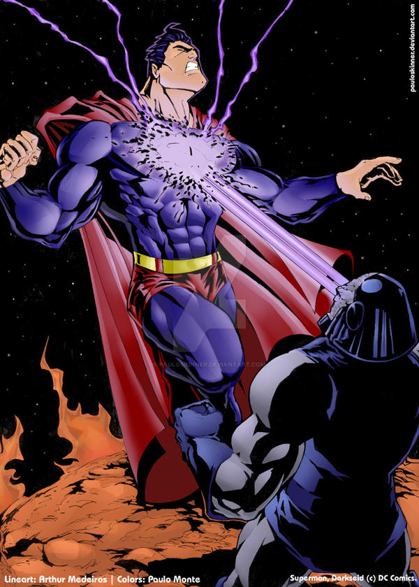 Superman vs Darkseid by pauloskinner on DeviantArt