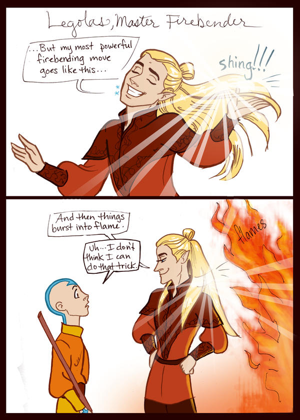 Fire Nation Legolas