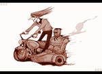 Cyborg 002 and 005 on a ride by karrey