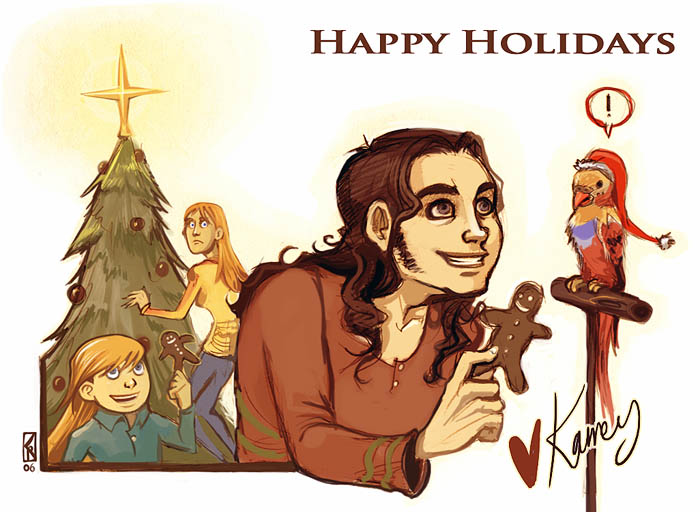 Happy Holidays Shoutmachine by karrey