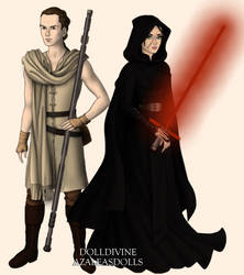 Rey and Kylo Ren Gender Swap