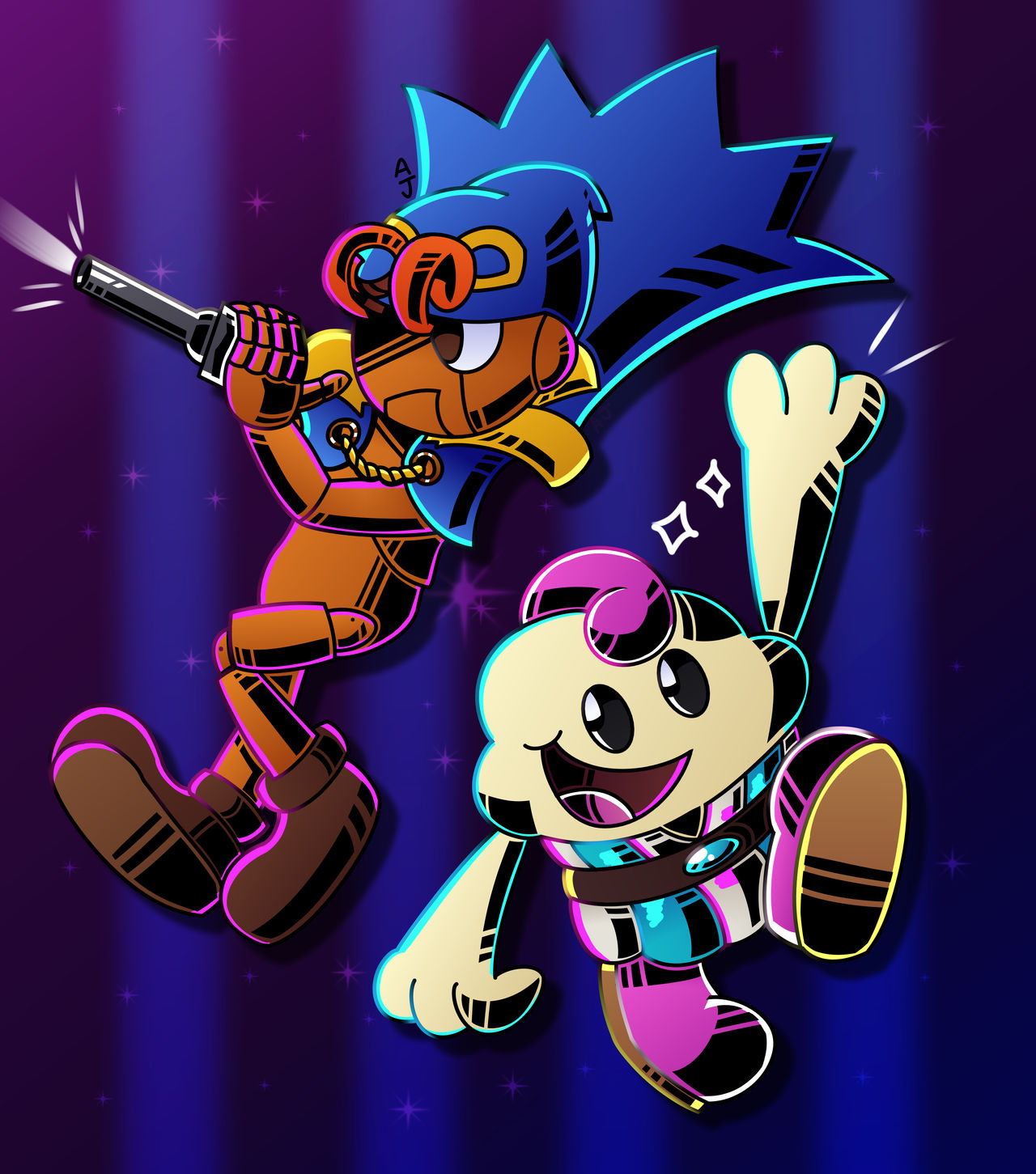 Geno and Mallow by TeaWorkAJ on DeviantArt