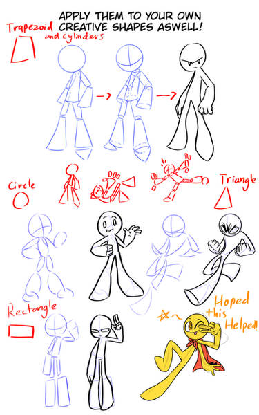 The Beauty of Stick Figures - Gesture Drawing by JujiBla on DeviantArt