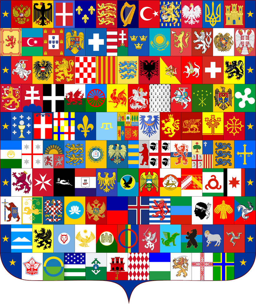 Coat of Arms of Europe by VittorioMatteo