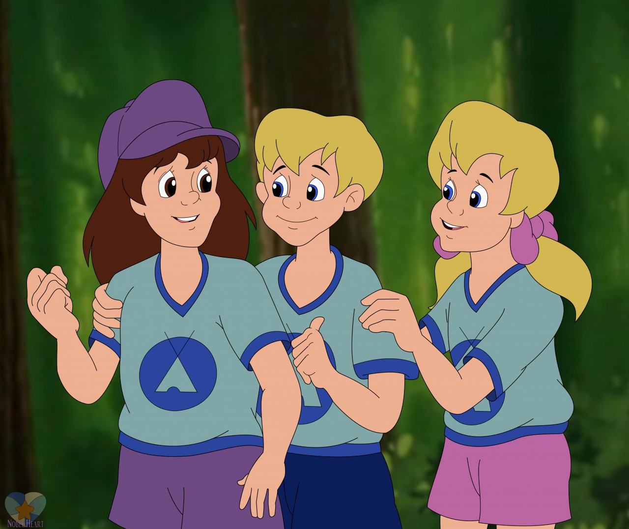 Care Bears 2 Christy, Dawn and John by Christythecampchamp on DeviantArt