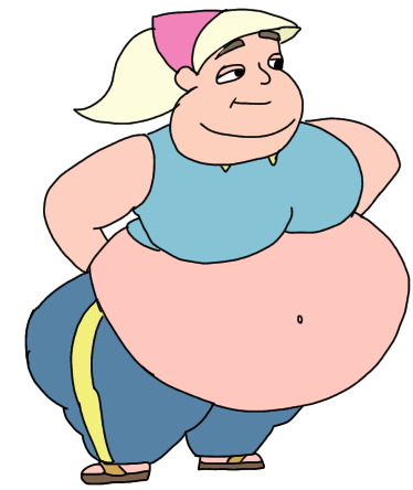 Fat Sally Raptor by Christythecampchamp on DeviantArt