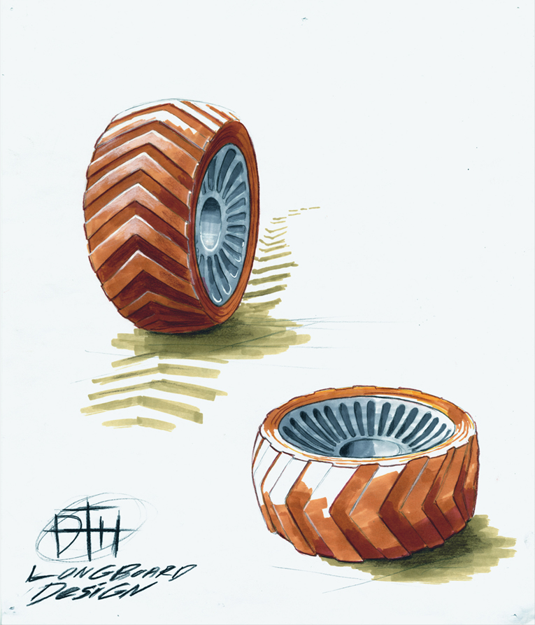 Wheel Design Sketch by DavidHansson on DeviantArt