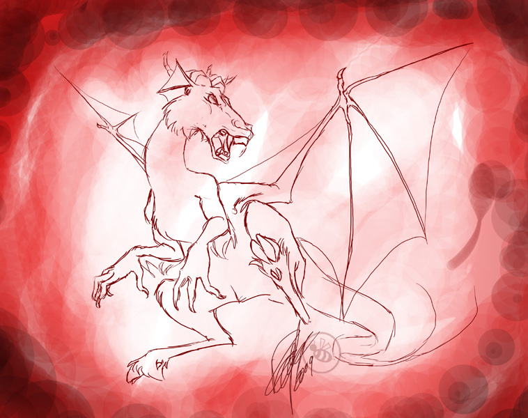Jersey Devil painting roughs01
