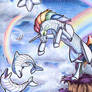 Robot Unicorn Attack paints