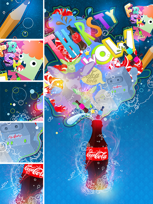 Coca-Cola Explosion by Sylencedream on DeviantArt