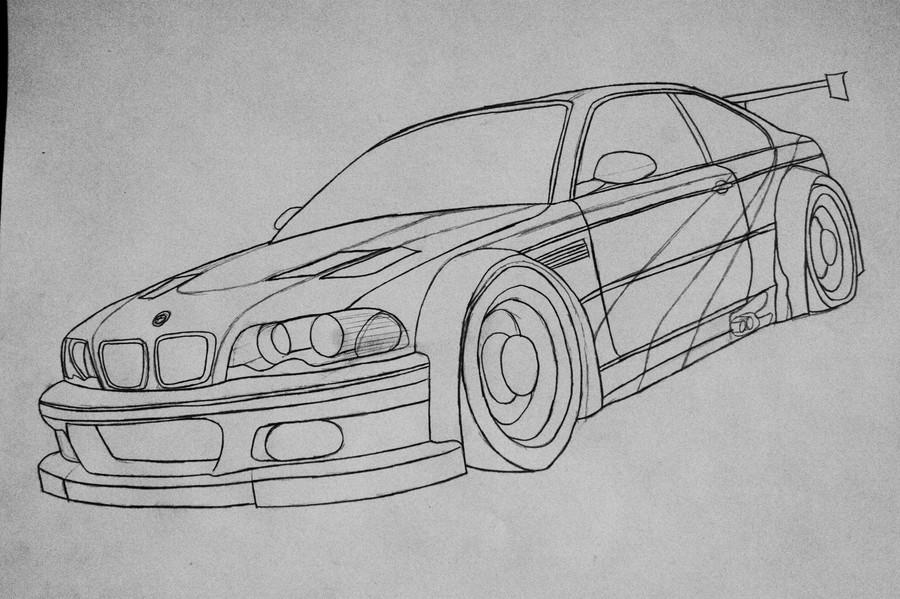 Wip : Bmw M3 Gtr Nfs Most Wanted (2005) By Bloudy92 On Deviantart