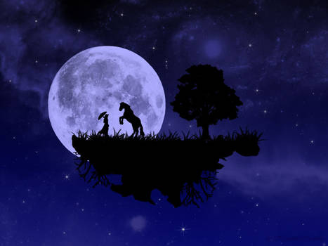 Moon Night Wallpaper