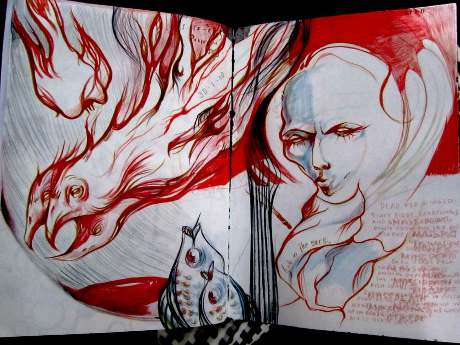 Bird Falling Deviantart birds falling - workbook pages by ataraxiaemorte on DeviantArt