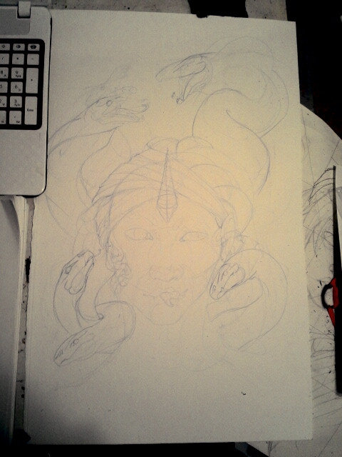 Medusa+sketch+