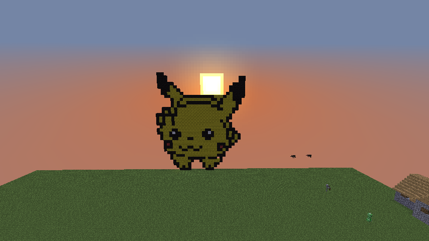 Minecraft Pikachu