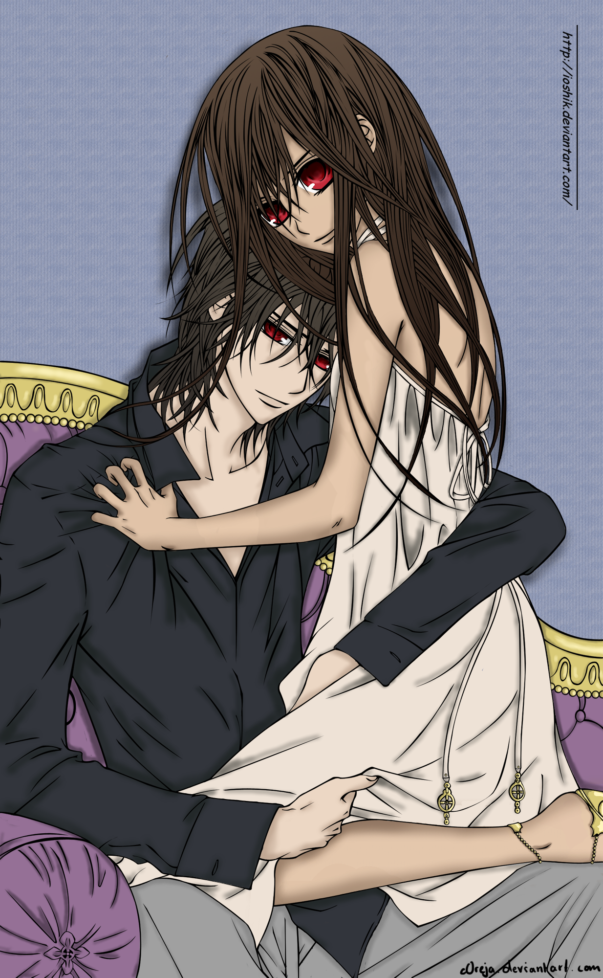 Yuki and Kaname - Vampire Knight