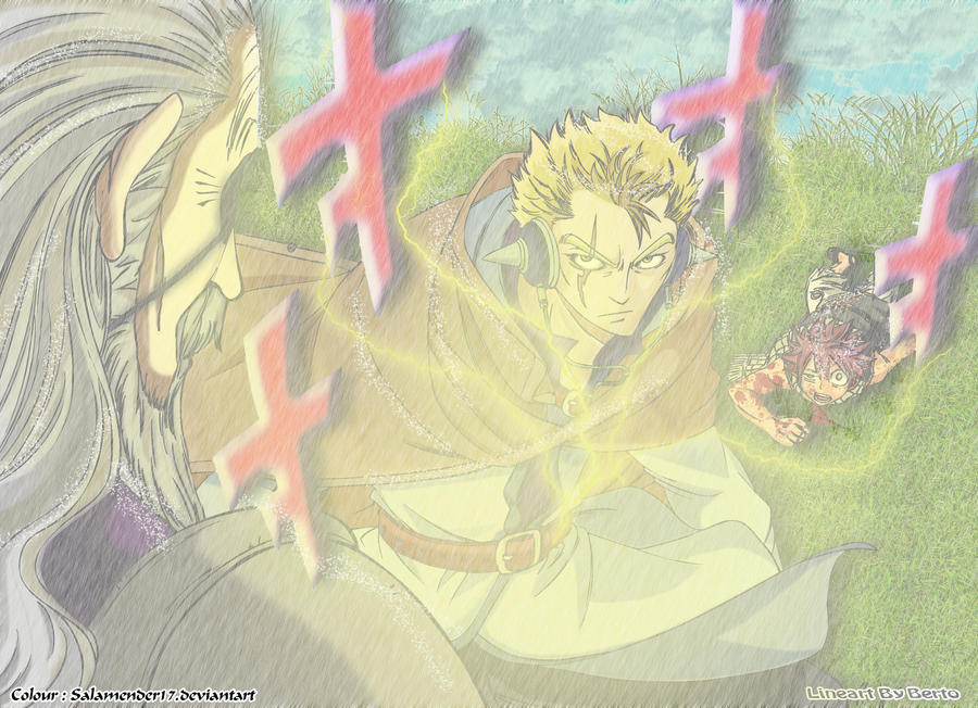 Laxus vs Hades by Salamender17 on DeviantArt - Fairy Tail Laxus Vs Hades