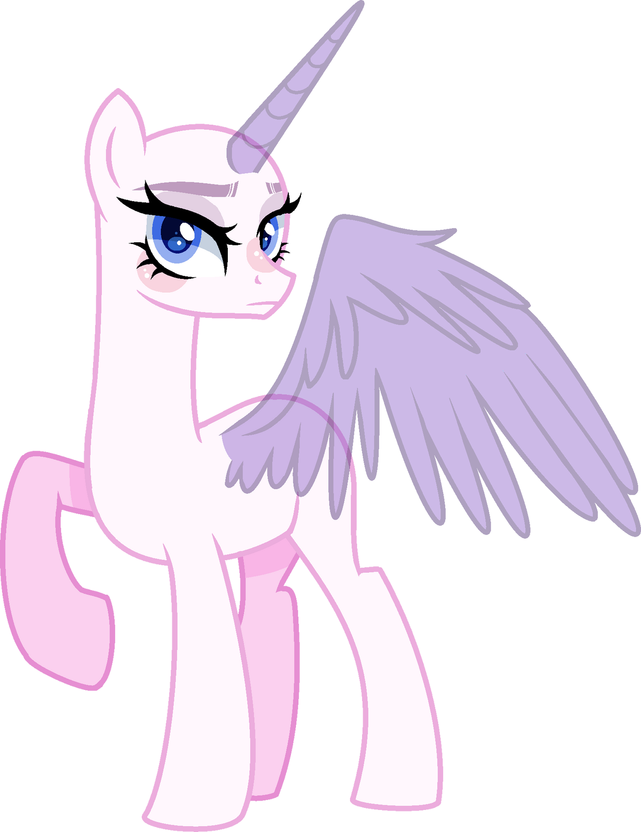 Mlp: base 16 by serenasentryYT on DeviantArt