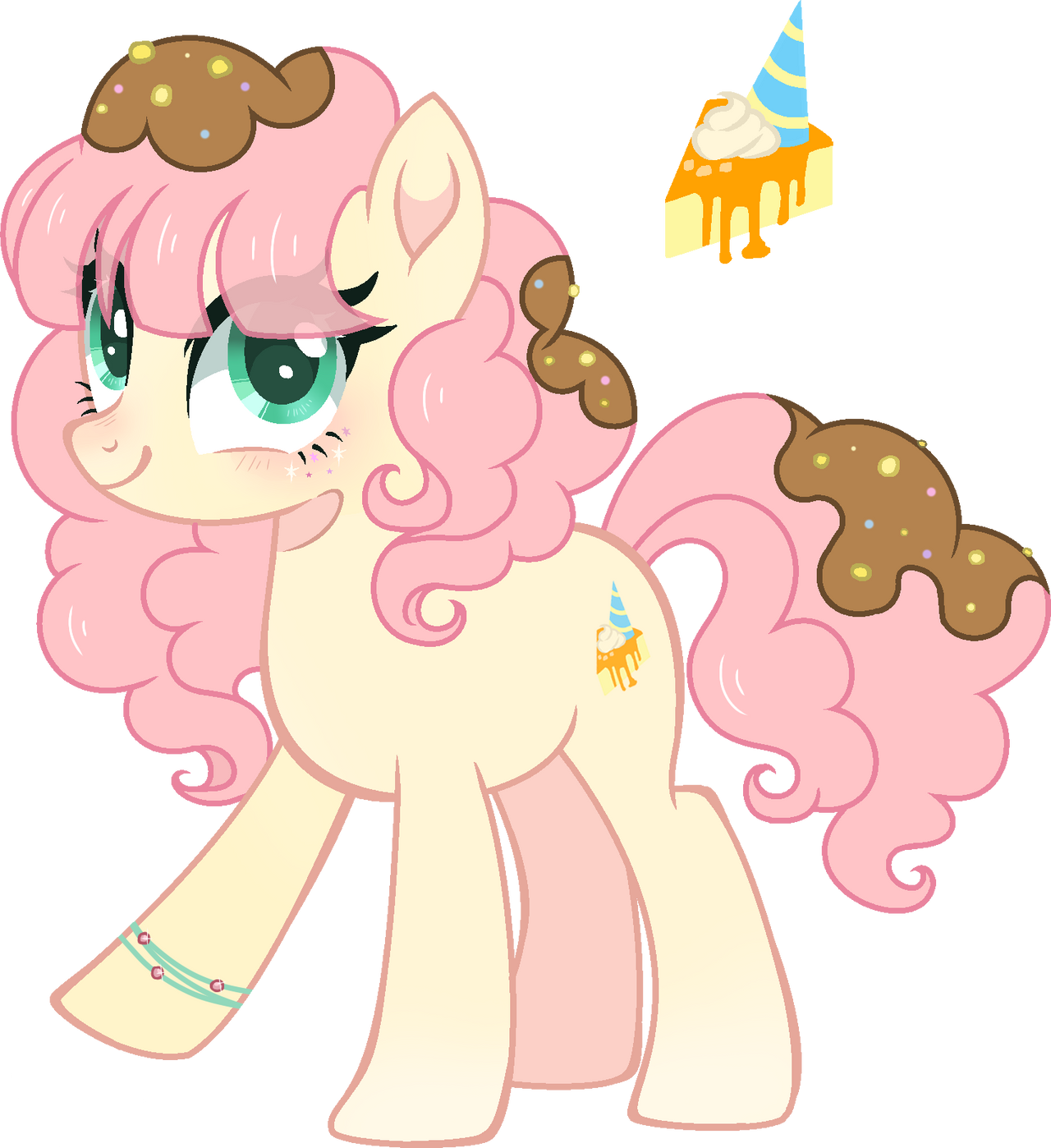 Mlp: (open) adoptable pinkie pie x cheese sandwish