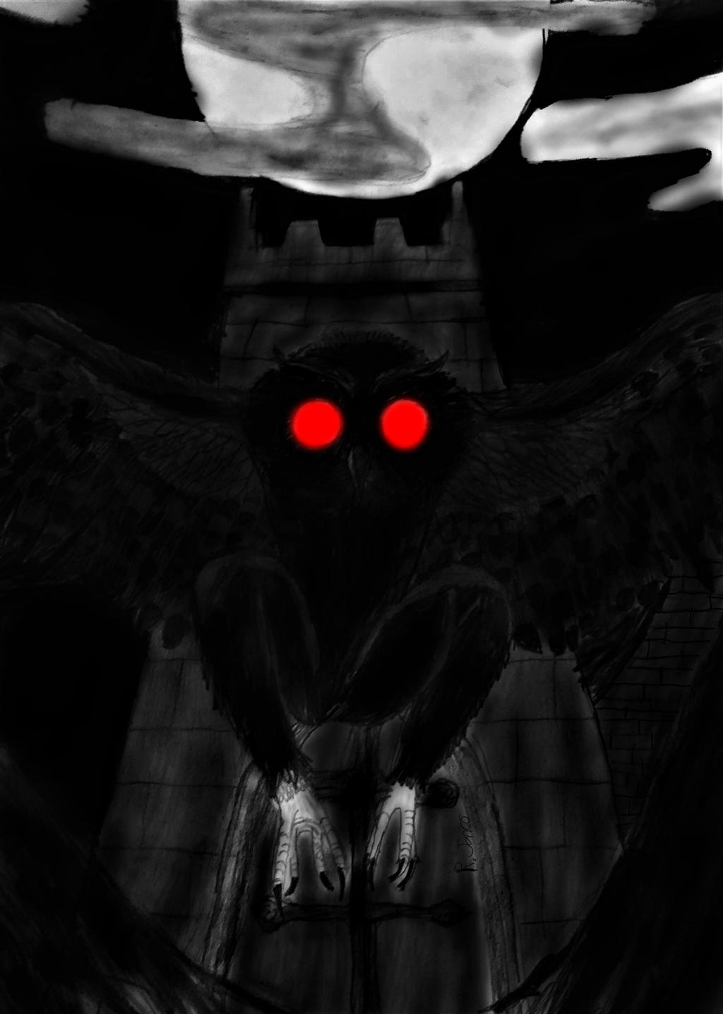 Owlman: Death Raptor of Mawnan by SmokeBoats on DeviantArt