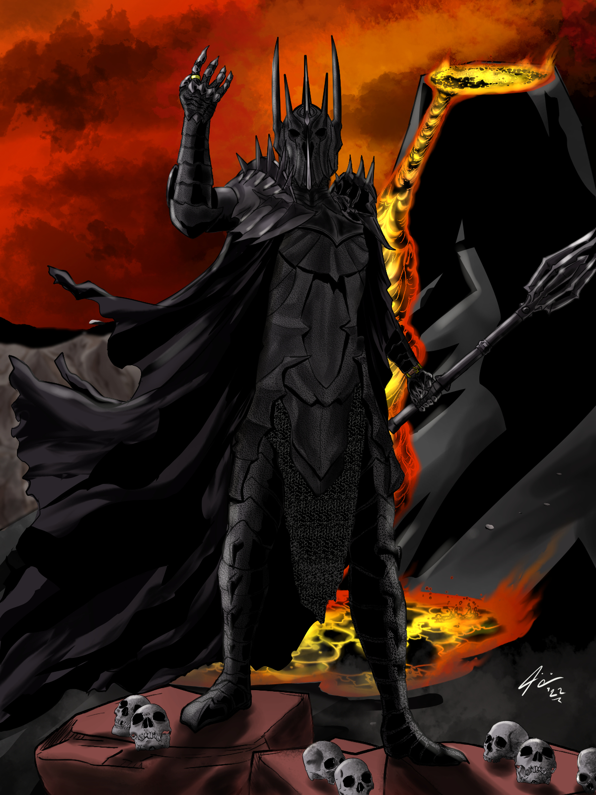 Sauron by  on @DeviantArt