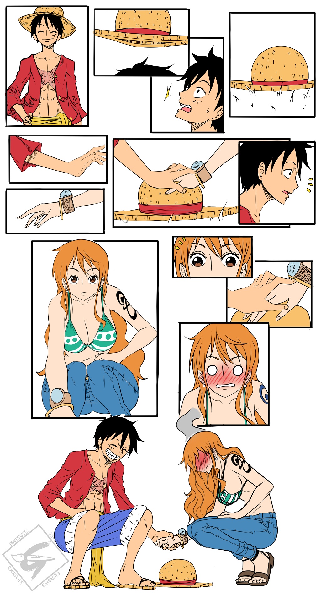 Nisekoi x One Piece by Otar3000 on DeviantArt