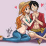 One piece - LuffyxNami 37