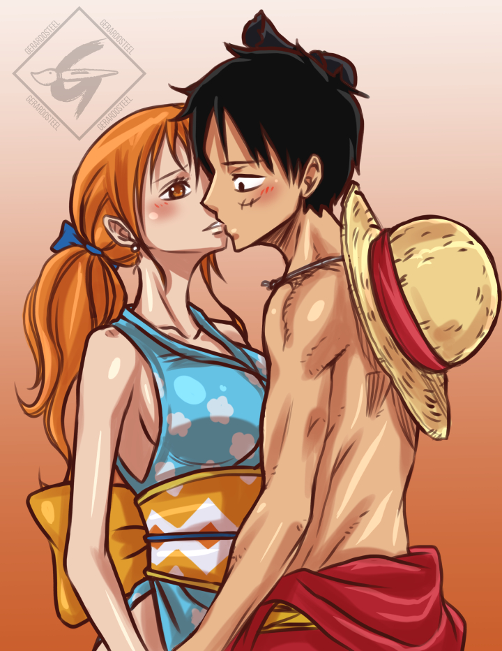 One piece Nami and Luffy's wedding by gelo-tim on DeviantArt