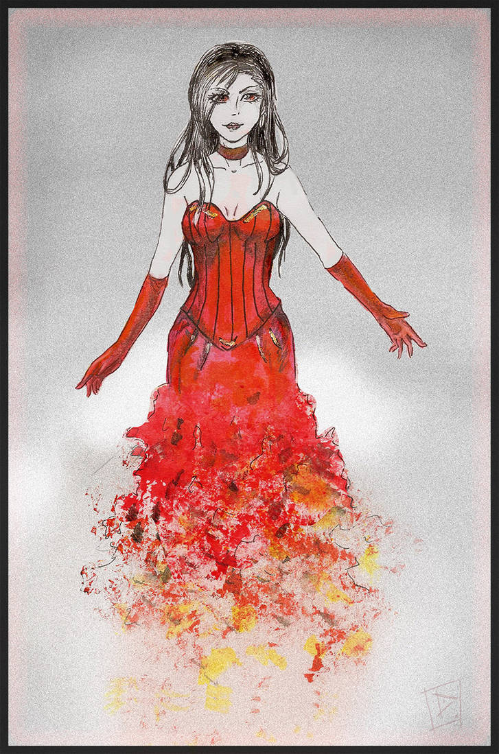 Red lady by RedCorpse-Dezzer on DeviantArt