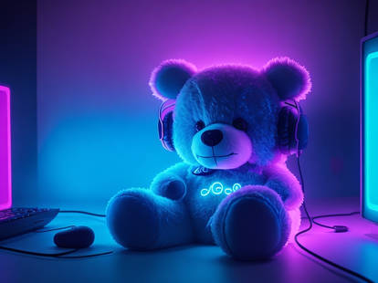 Absolute Reality v16 neon overlaycute gaming teddy