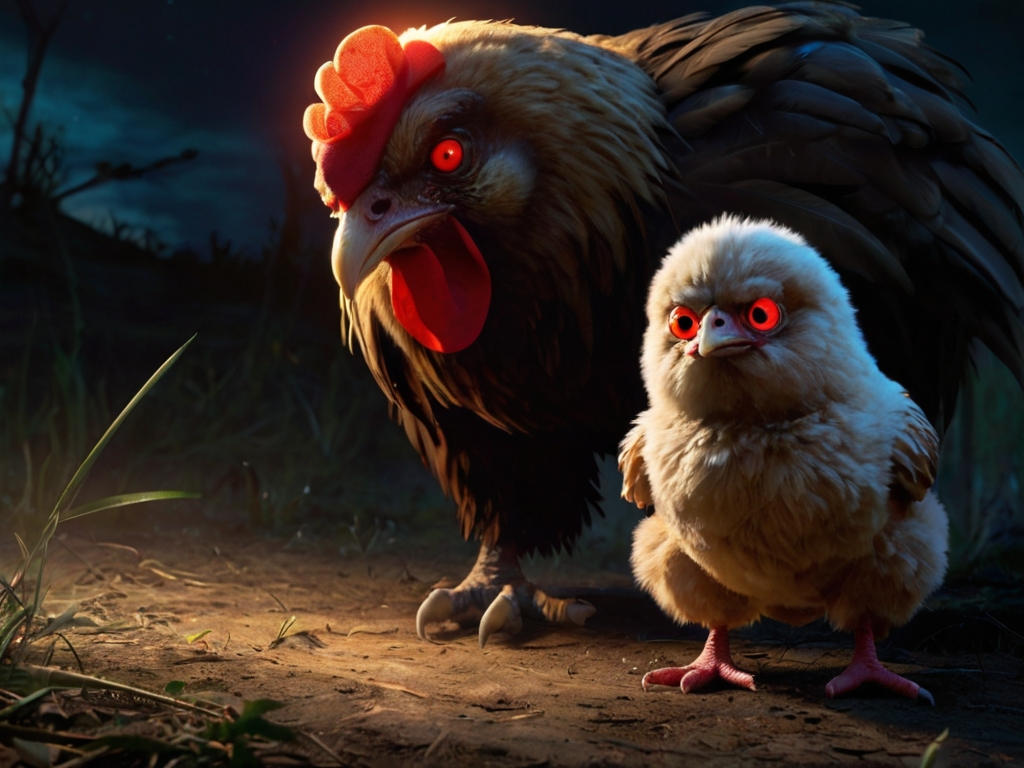 Evil Chicken Colour In Evil chicken by Pappateddy on DeviantArt