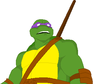 Pixeled Donatello