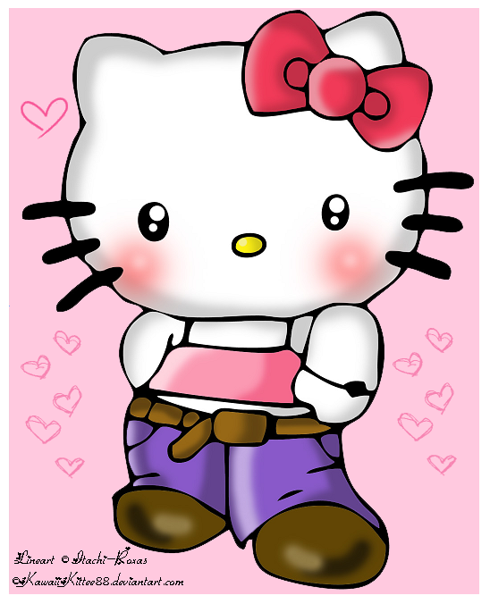 Hello Kitty Coloring