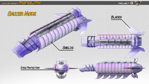 Project G - Saucer Beast - Monolith 3rd submission