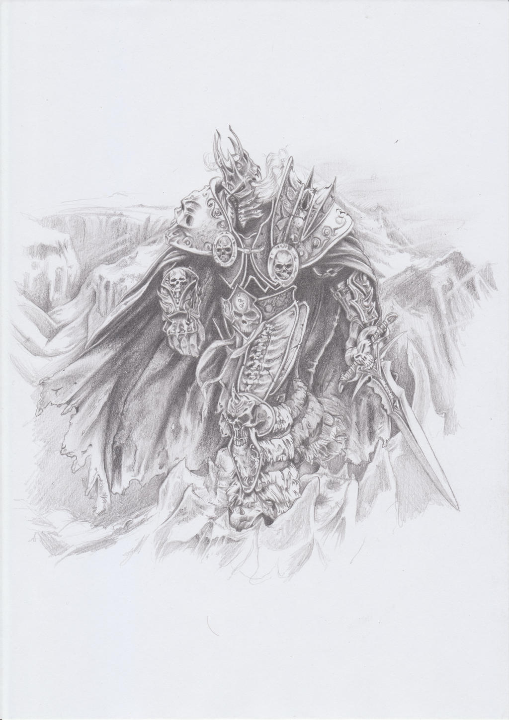 Arthas The Lich King Pencil Drawing By Fluffybunny111 On DeviantArt arthas-the-lich-king-pencil-drawing-by-fluffybunny111-on-deviantart