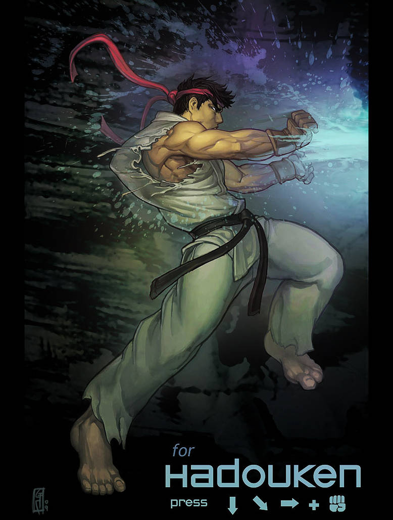 Hadouken by Xeromander on DeviantArt