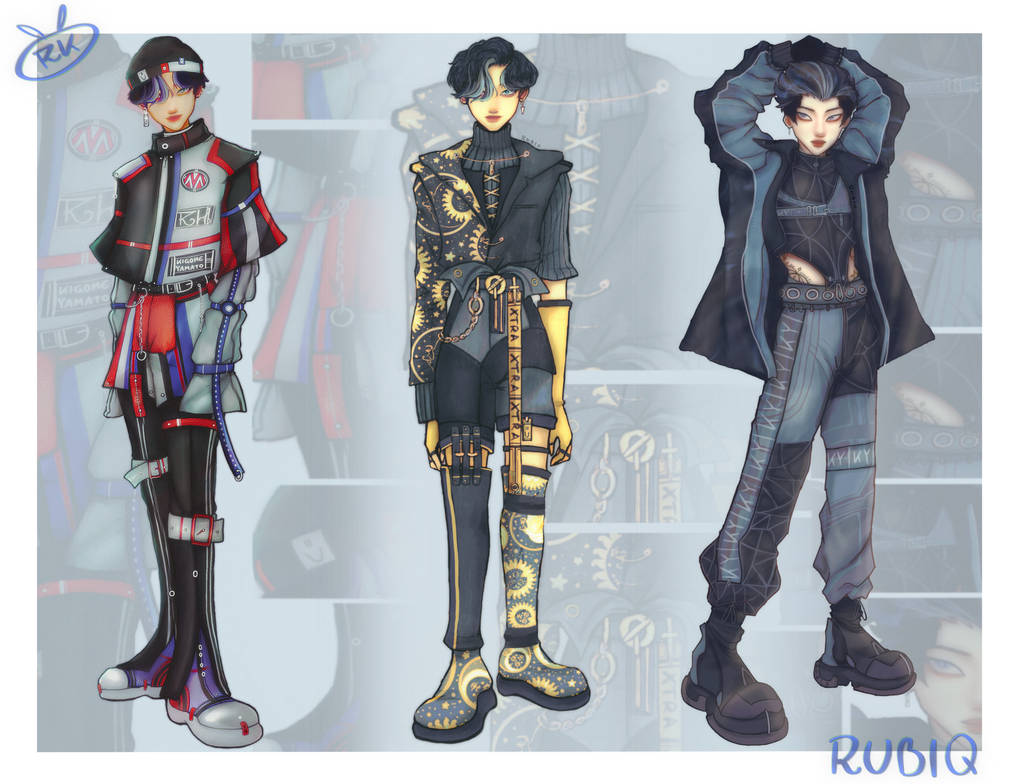 Fashion Design - OC by rvbiq on DeviantArt