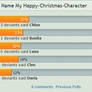 Poll: Name My Happy-Christmas-Character