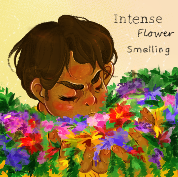 Smell the flowers