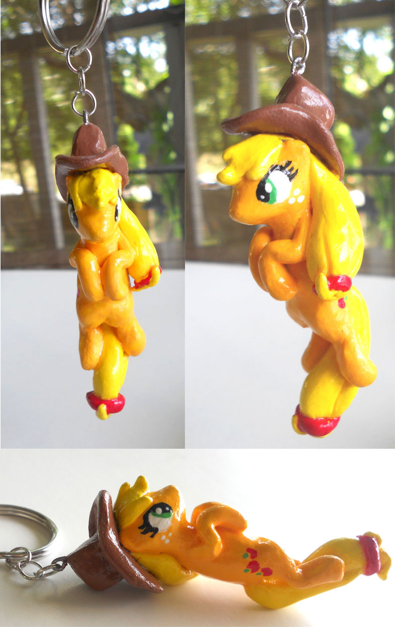 Applejack keychain