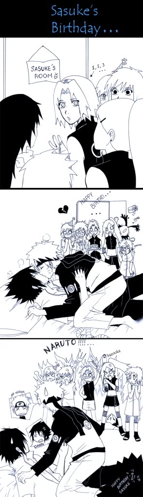 sasuke's birthday suprize