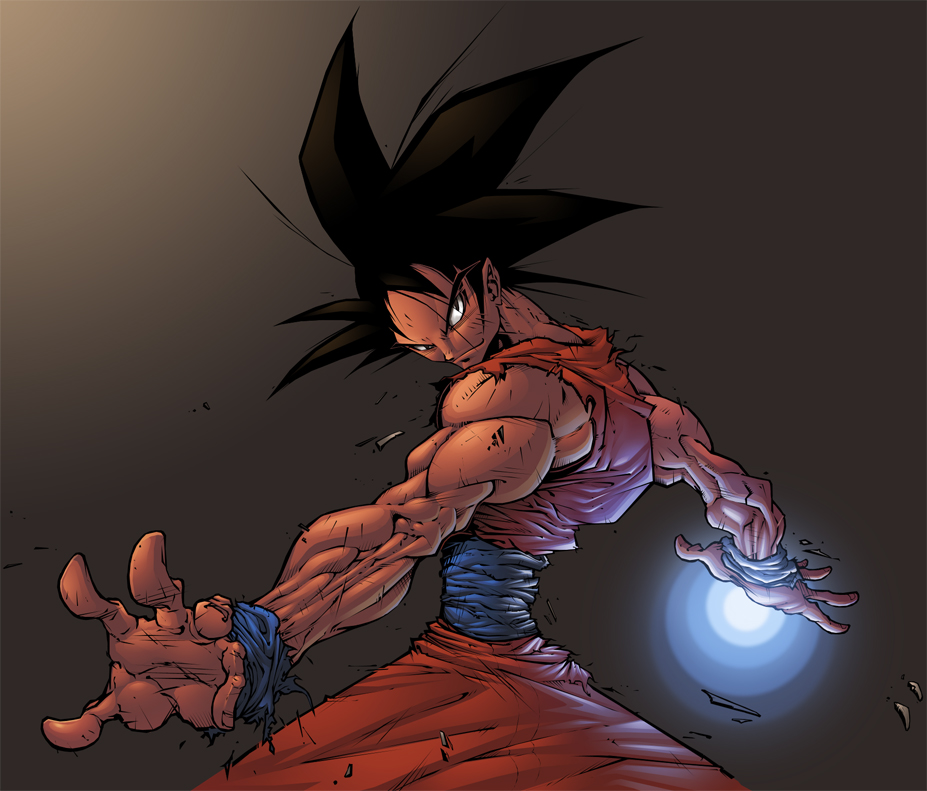 goku colored