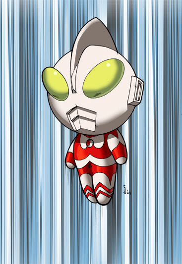 Ragelions chibi ultraman color