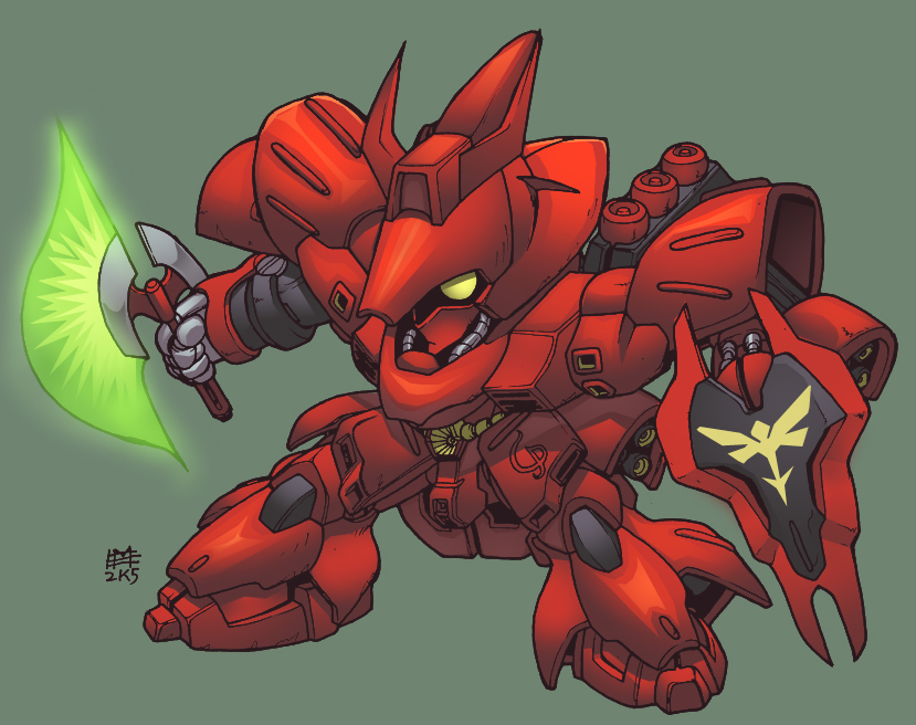 VR-eli sazabi colored