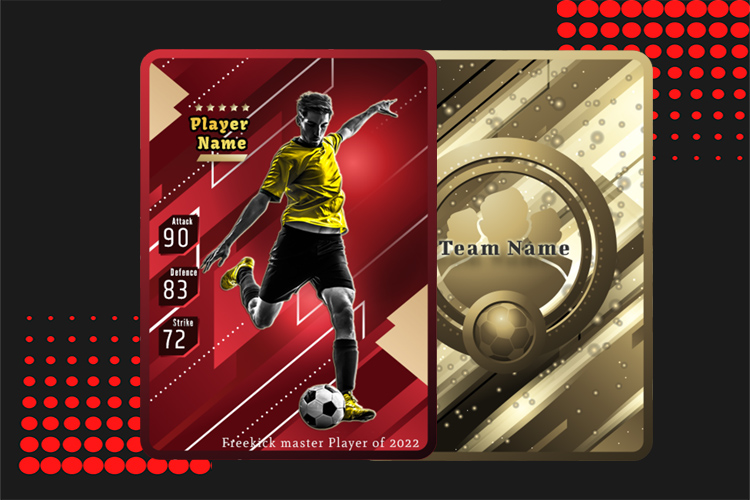 Soccer Trading NFT card PSD by junaidgb86 on DeviantArt soccer-trading-nft-card-psd-by-junaidgb86-on-deviantart